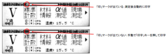 「印」マークを確認して下さい